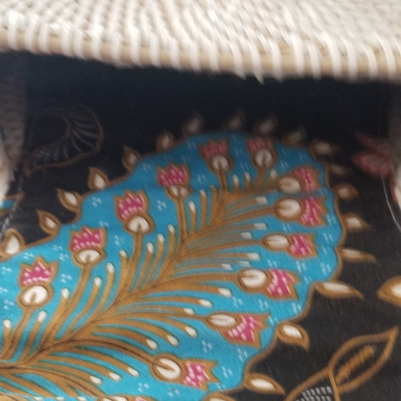 Round Rattan Bag - Picture 4 of 6